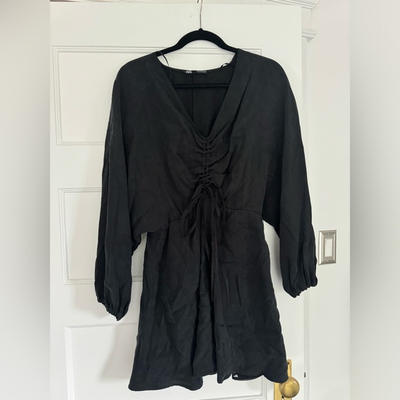 Zara ruched mini dress - Picture 1 of 2
